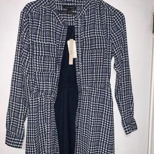 Banana Republic Houndstooth Dress